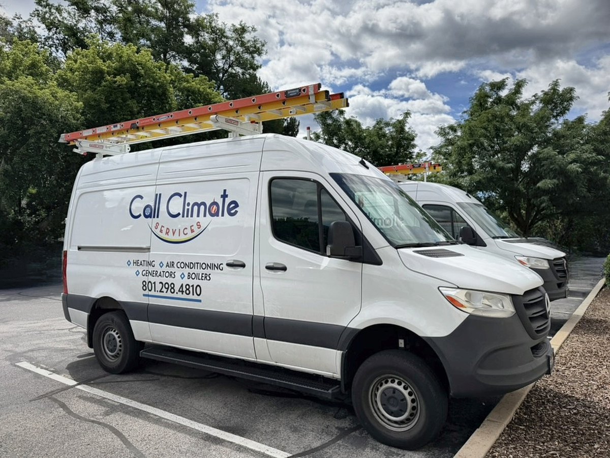 Call Climate Services work van